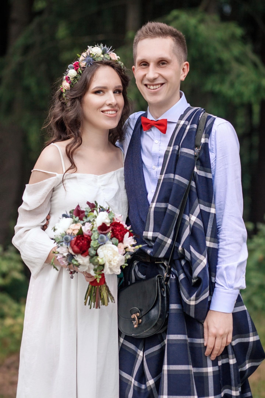 шотландские свадебные костюмы фото